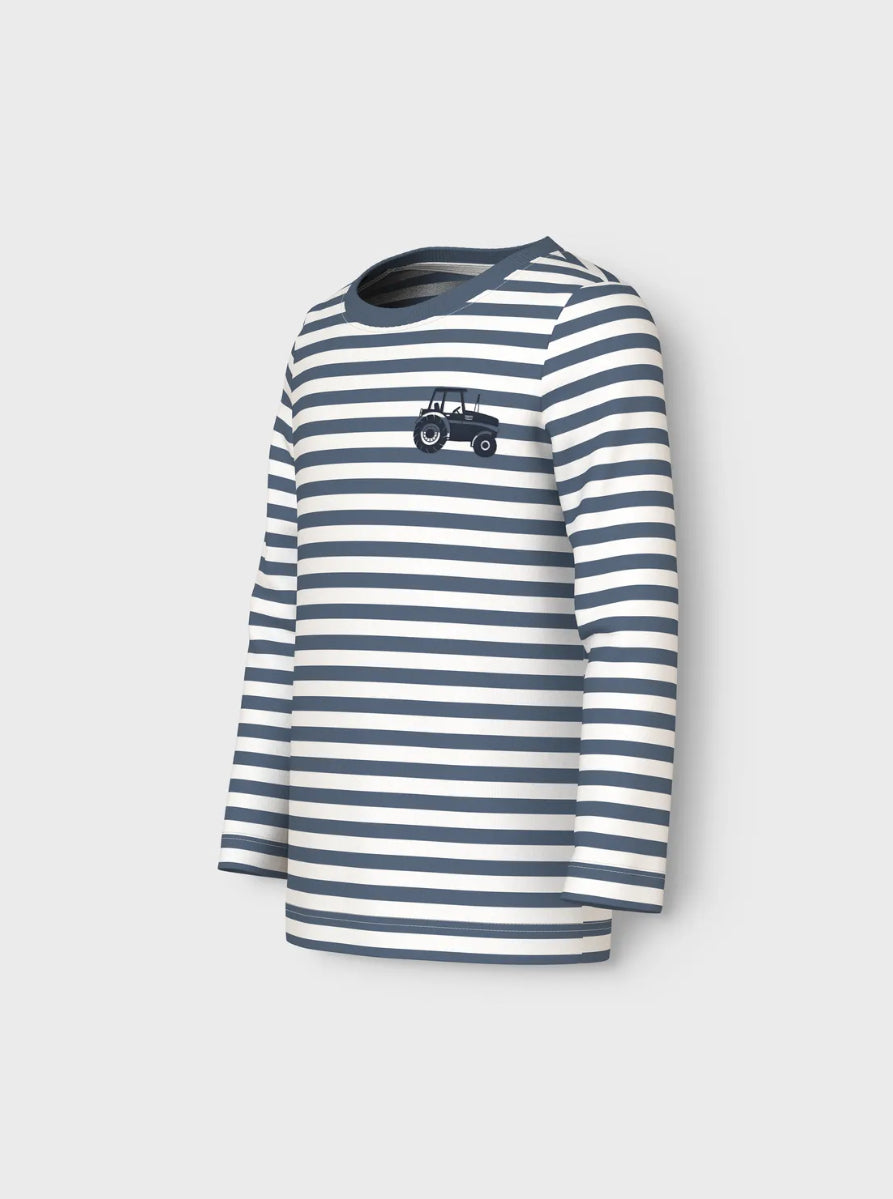 name it Langarmshirt Doppelpack (nmmvilly) Dusty Olive/China Blue