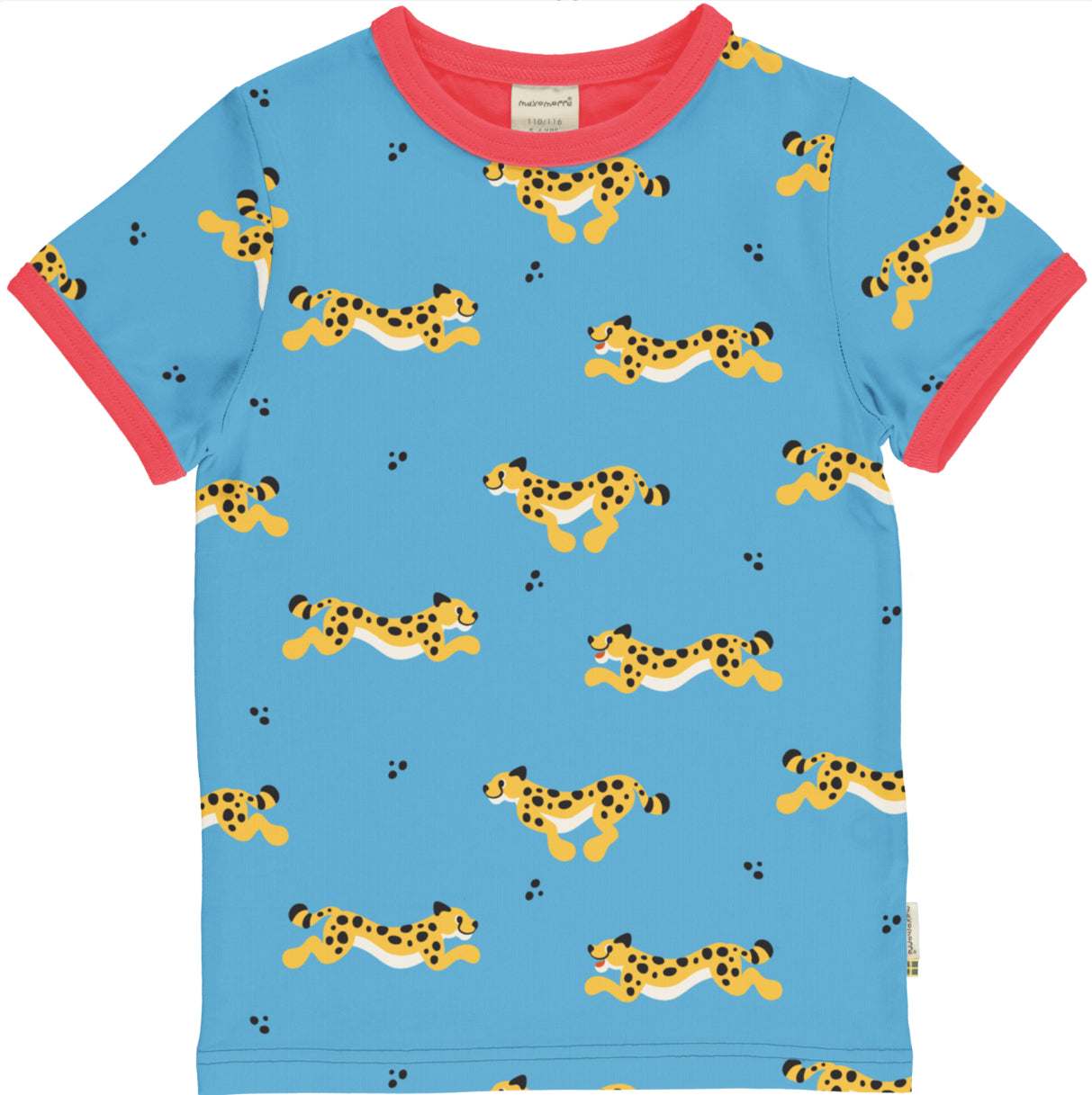 maxomorra T-Shirt Cheetah Leopard
