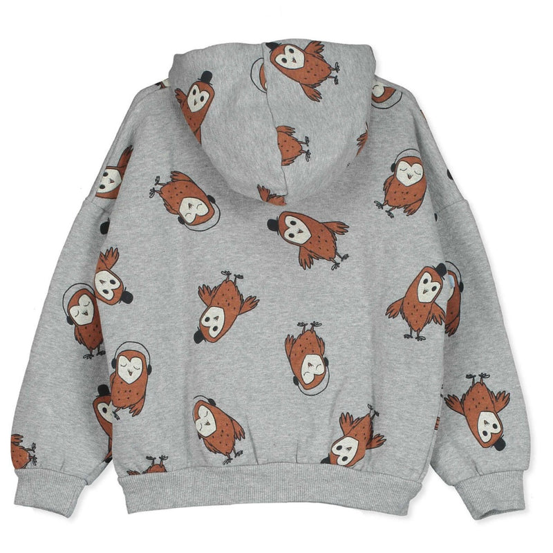 lötiekids Sweatjacke mit Kapuze Owls