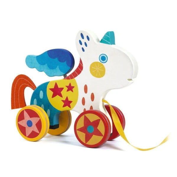 Djeco Ziehtier Einhorn Vadim