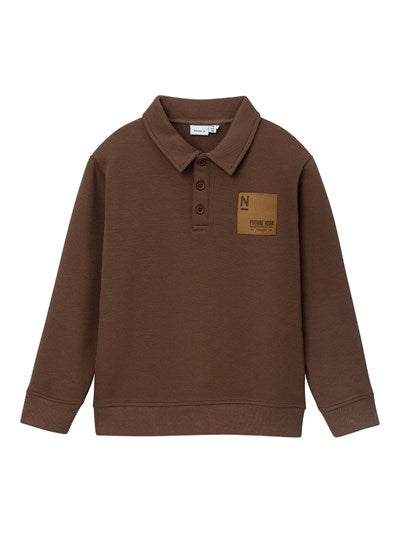 name it Polo Sweatshirt mustang (nkmsavase)