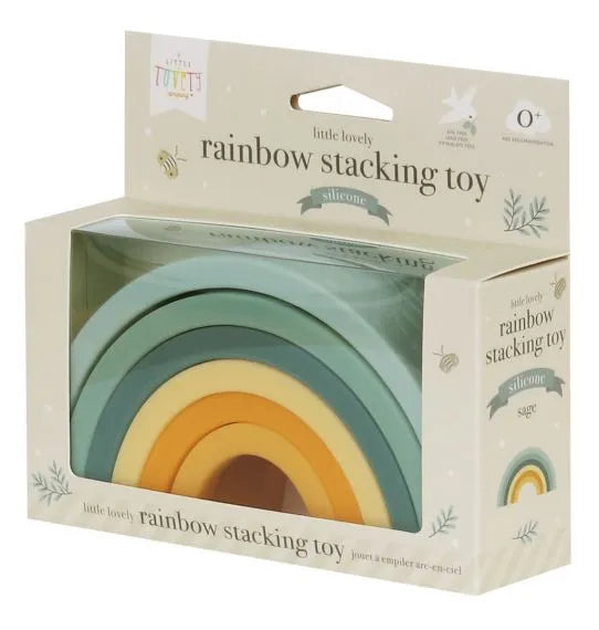 little lovely Rainbow stacking toy