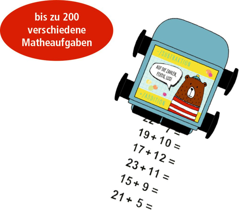 Die Spiegelburg Rechen-Roll-Stempel