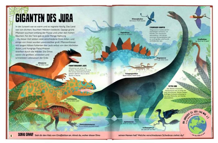 moses Mein saurierstarker Dino-Atlas