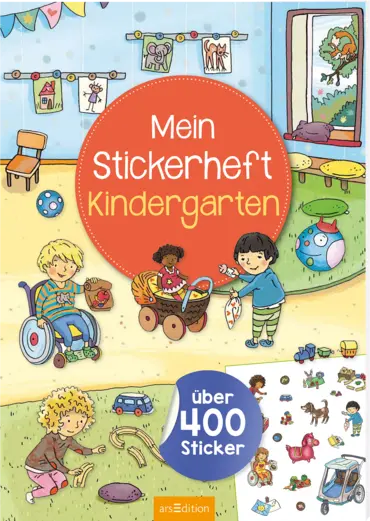 arsEdition  Mein Stickerheft Kindergarten