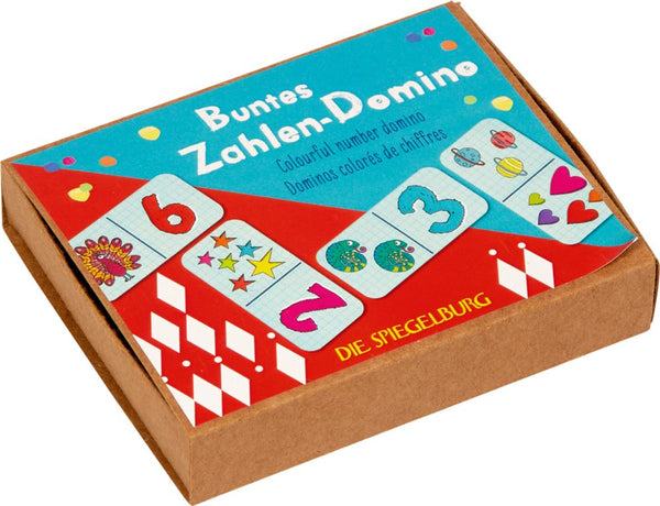 Die Spiegelburg Buntes Zahlen- Domino