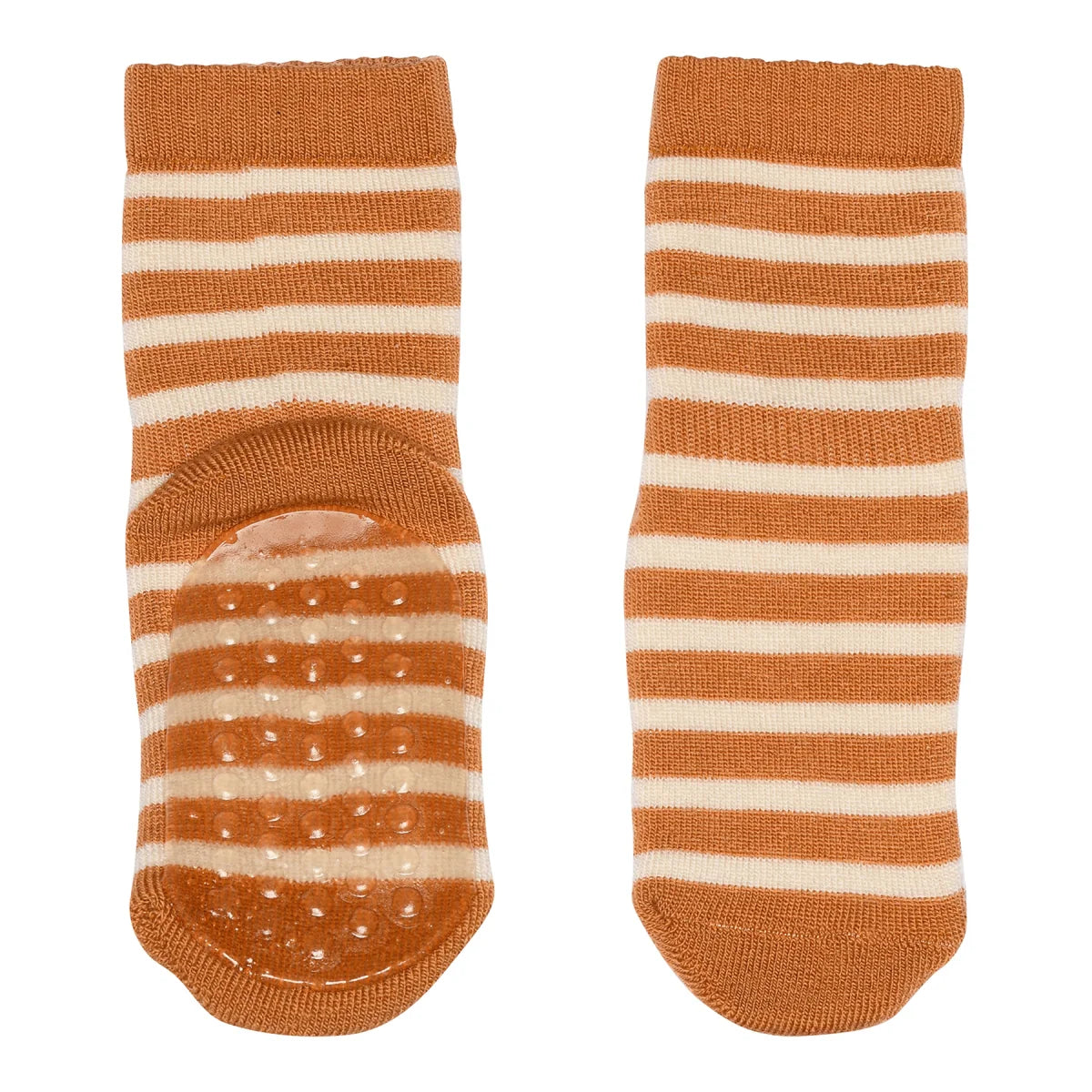 mp Kids Stoppersocken braun gestreift