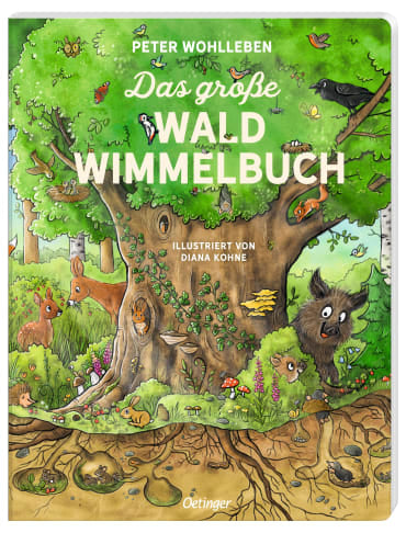 Oetinger Das große Wald Wimmelbuch