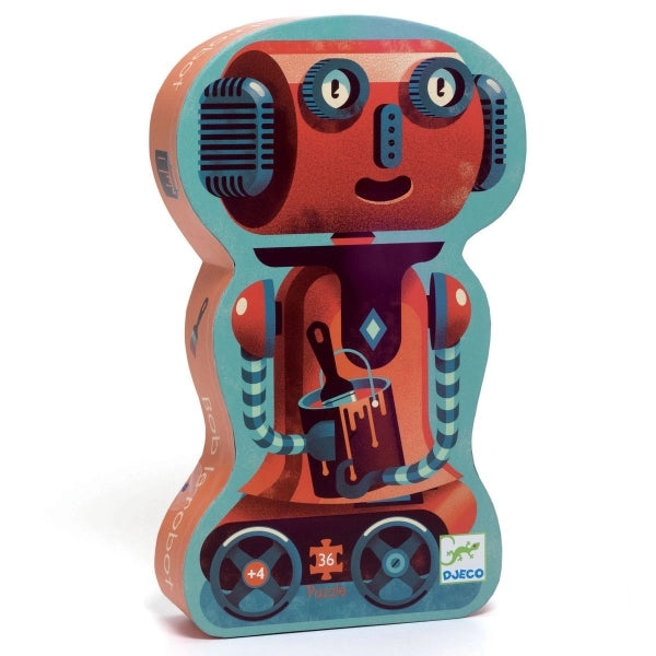 Djeco Puzzle Bob der Roboter