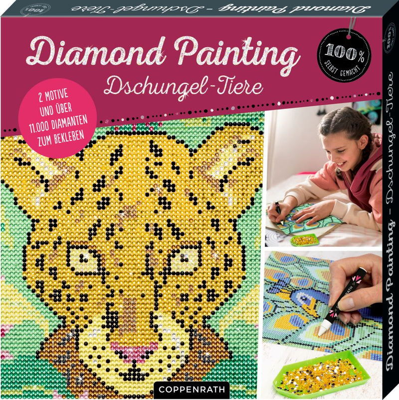 Die Spiegelburg Diamond Painting Dschungel-Tiere