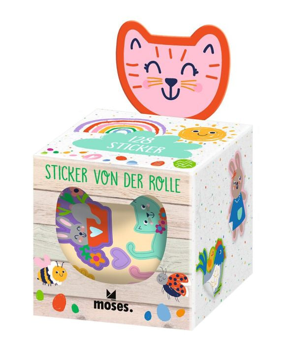 moses 128 Sticker von der Rolle