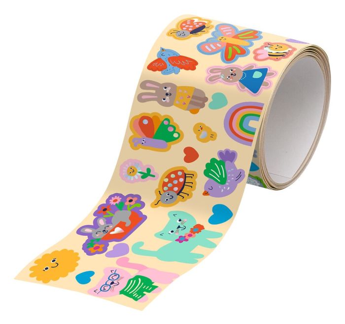 moses 128 Sticker von der Rolle