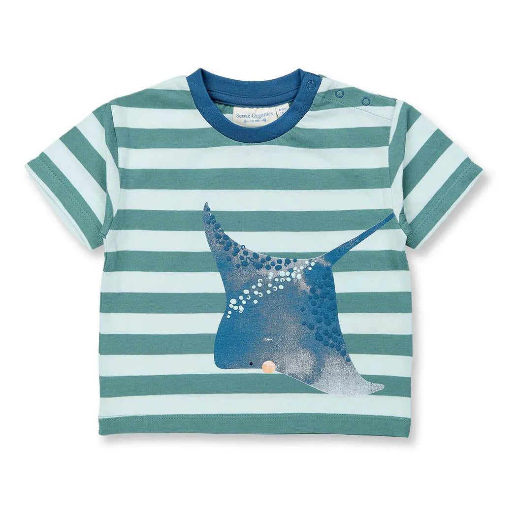 Sense Organics Baby T-Shirt ANTON mit Rochen
