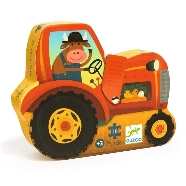 Djeco Puzzle Traktor