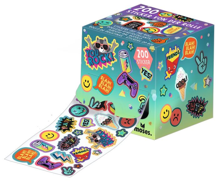 moses Sticker von der Rolle Happy Day