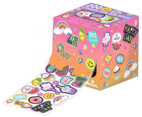 moses Sticker von der Rolle Happy Day