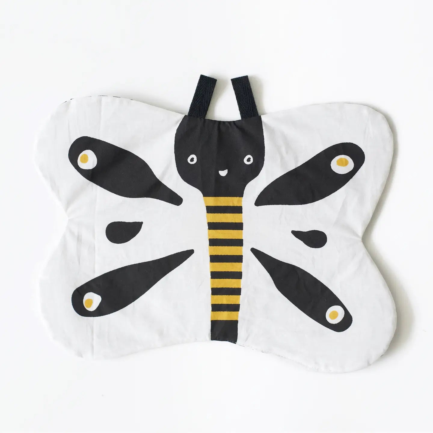 wee gallery Bio-Crinkle Spielzeug Schmetterling