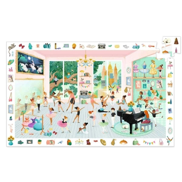 Djeco Wimmelpuzzle Tanzschule