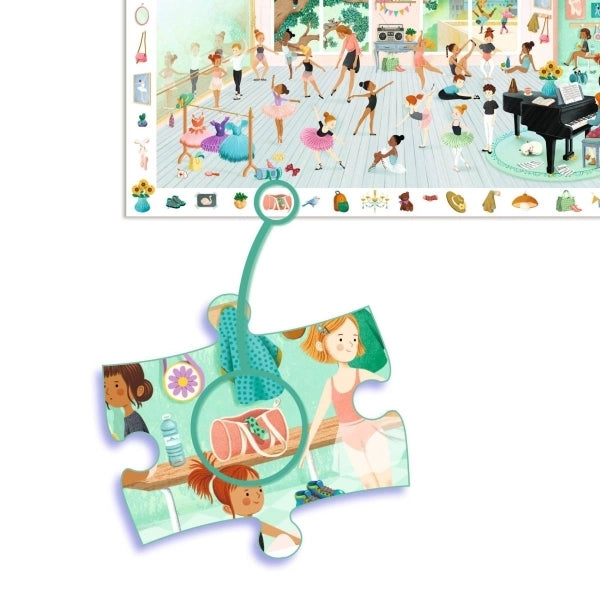 Djeco Wimmelpuzzle Tanzschule