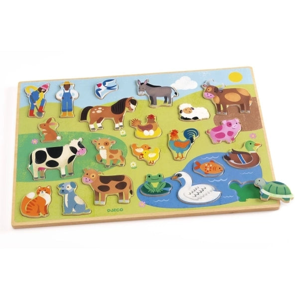 Djeco Puzzlo Campo