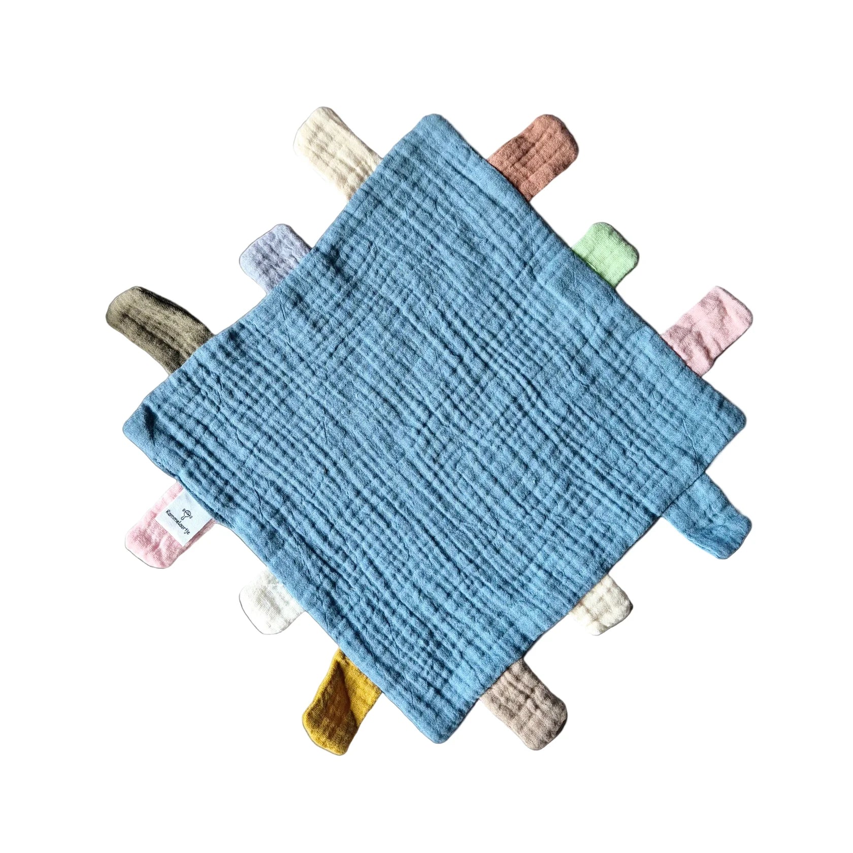 Rammelaartje Schnuffeltuch blau