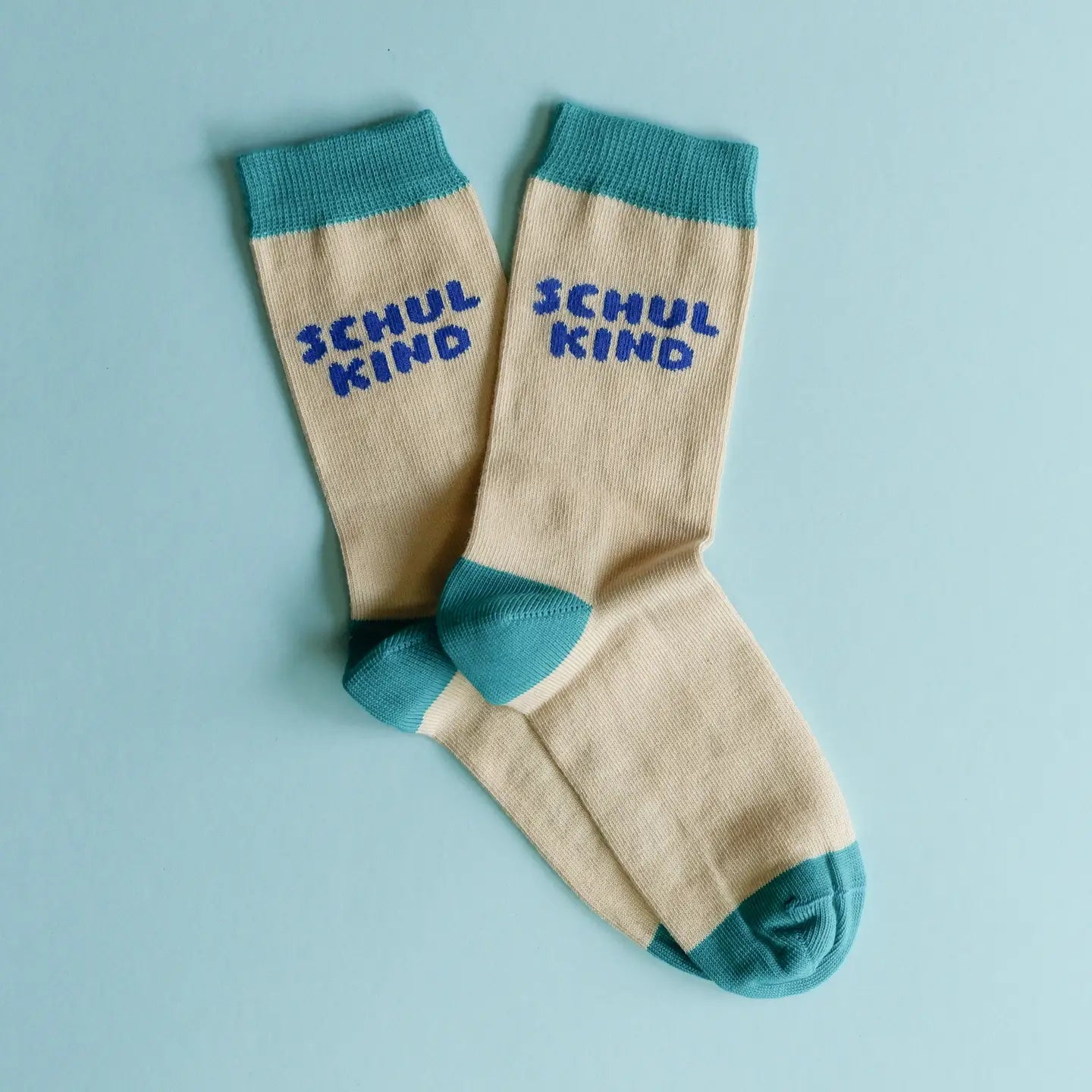 tinyday Socken Schulkind blau-grün 31-34
