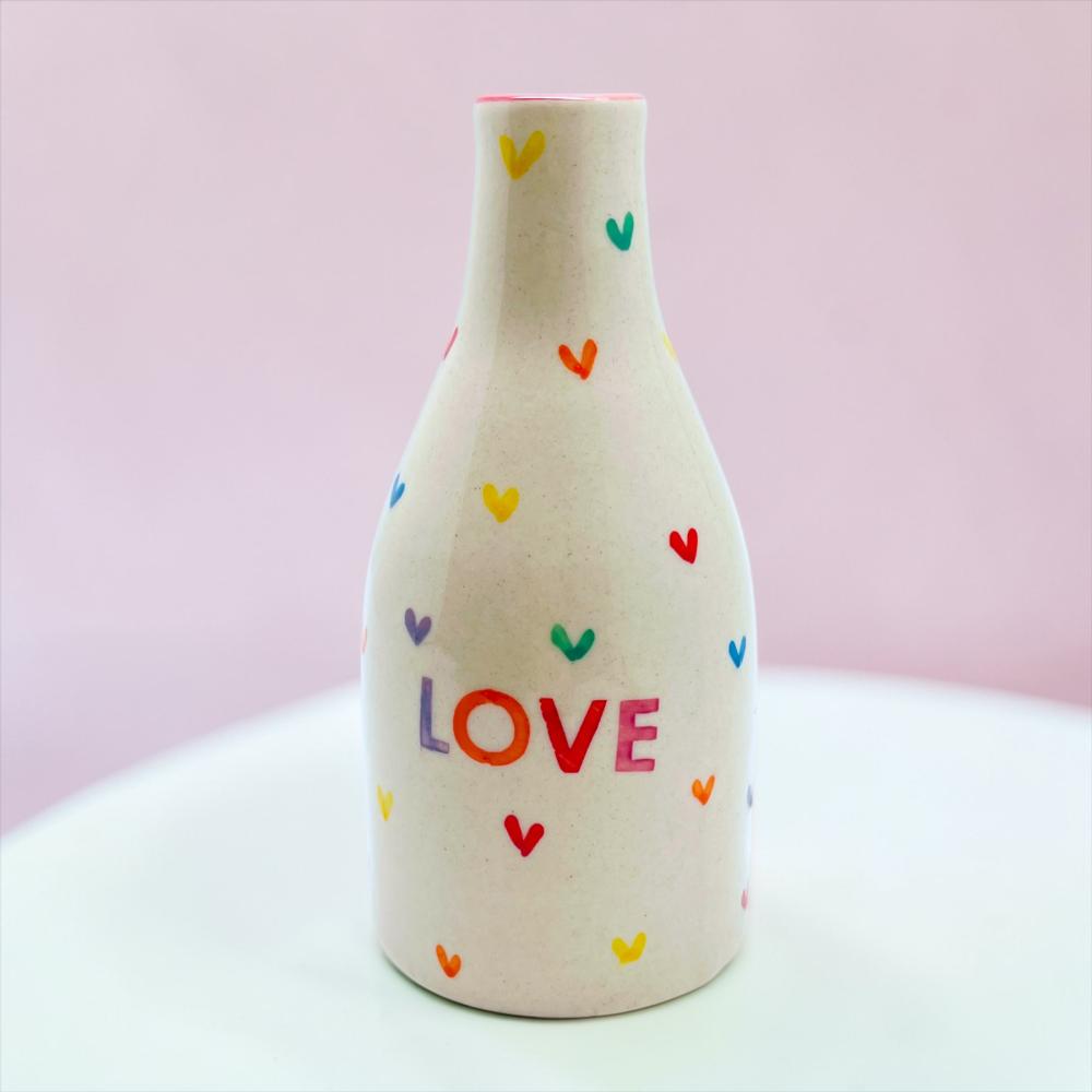 Noï Keramikvase Lovehearts