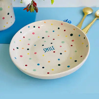 Noï Keramikteller Smile Dots