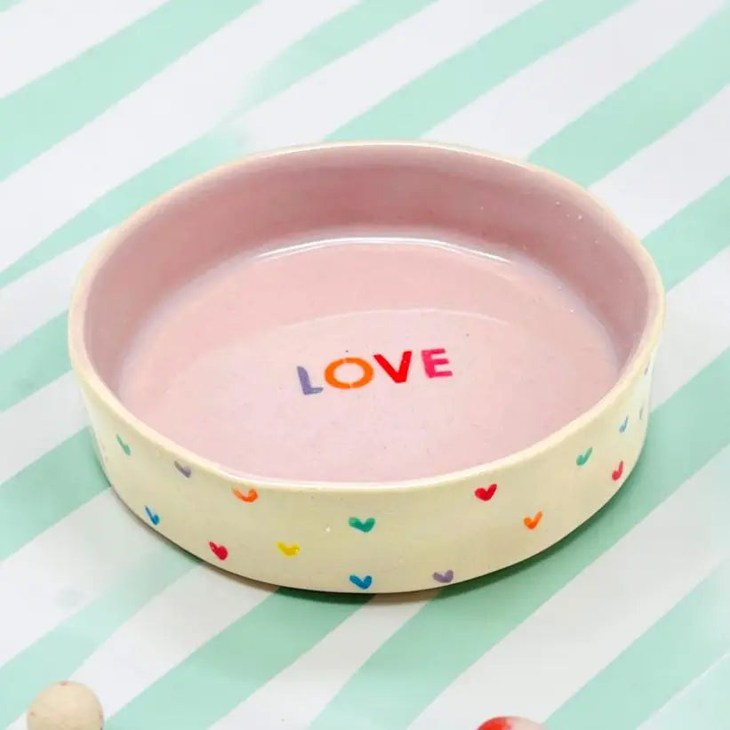 Noï Keramikschale Lovehearts