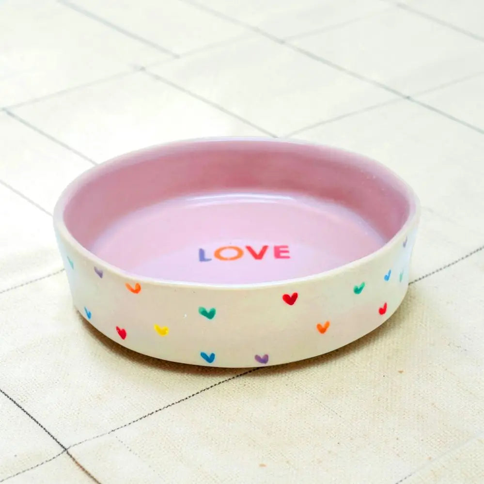 Noï Keramikschale Lovehearts