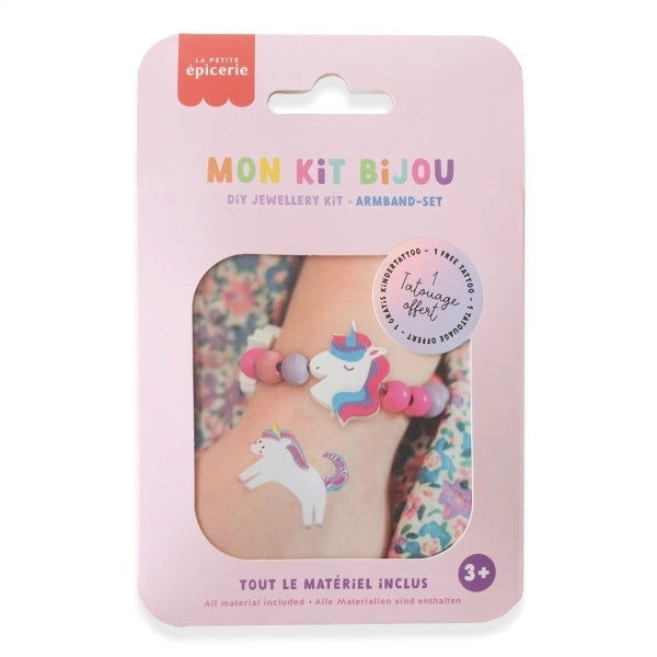 La petite épicerie Armband-Set Einhorn
