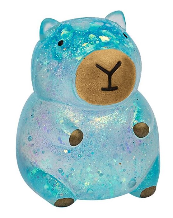 moses Capybara Glitzer-Knautschis