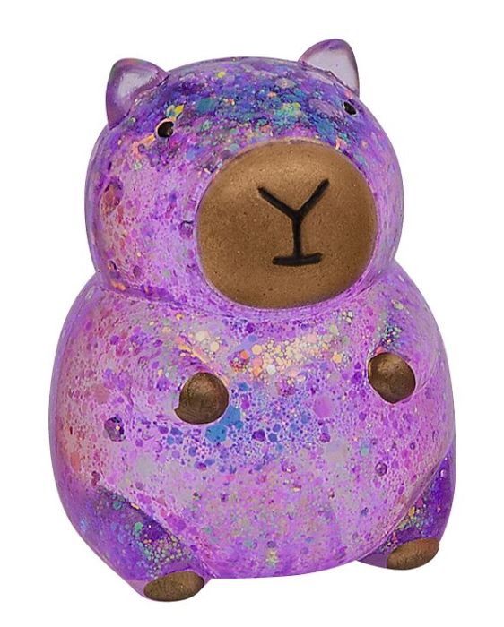 moses Capybara Glitzer-Knautschis