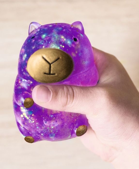 moses Capybara Glitzer-Knautschis