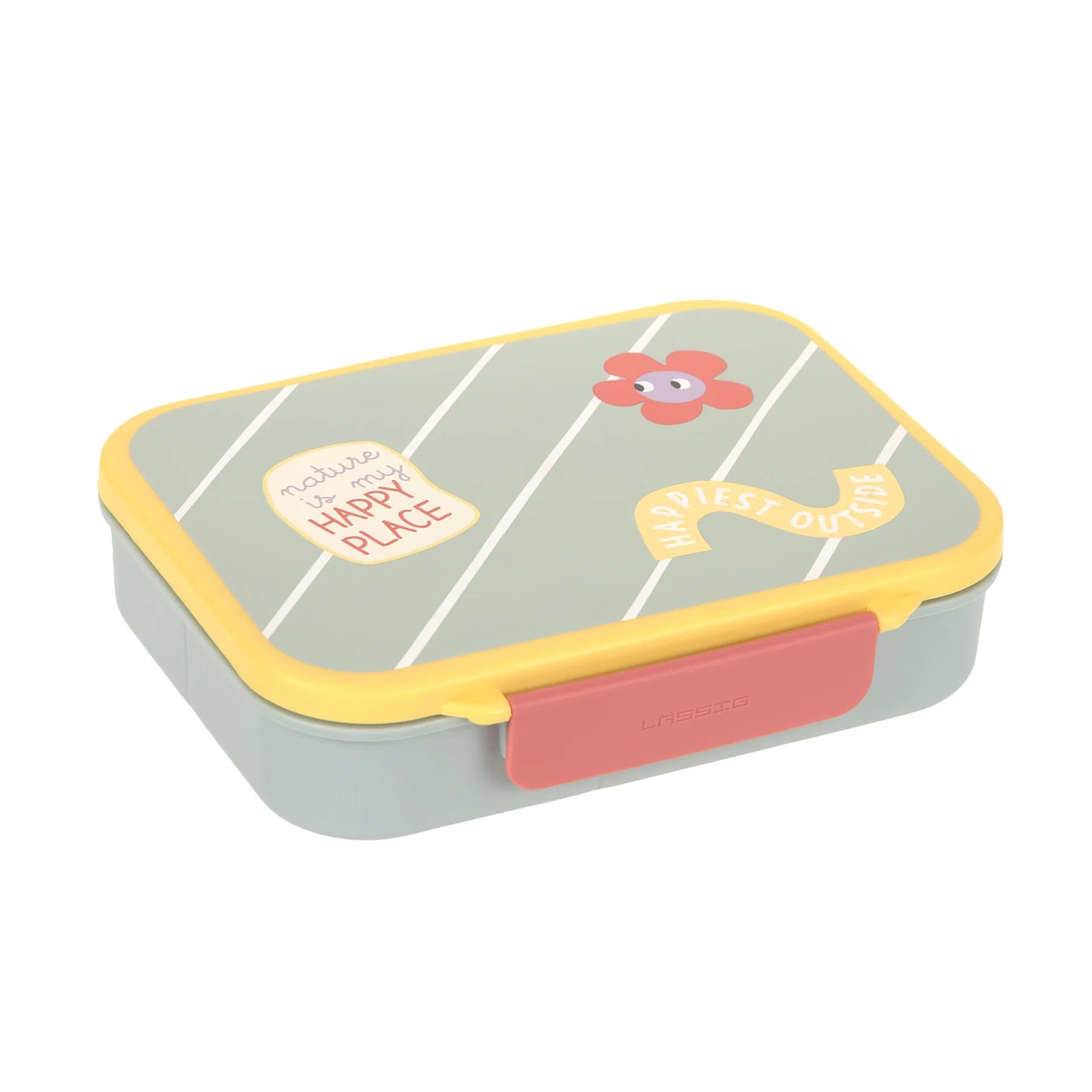 Lässig Bento-Lunchbox Happy Trails Flower