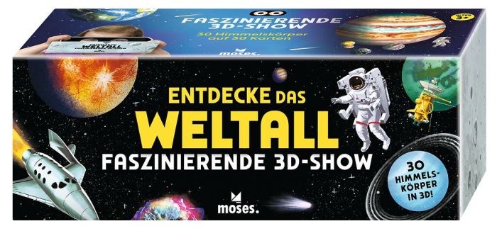 moses 3D-Show Entdecke das Weltall