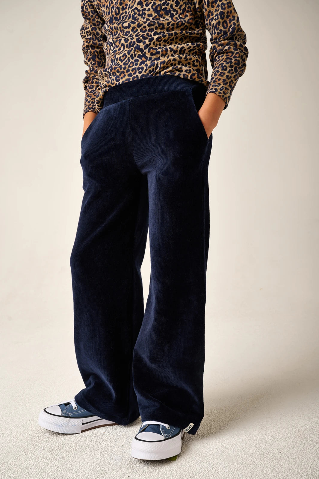 Tumble’n Dry Cord Leggins Willow navy blazer
