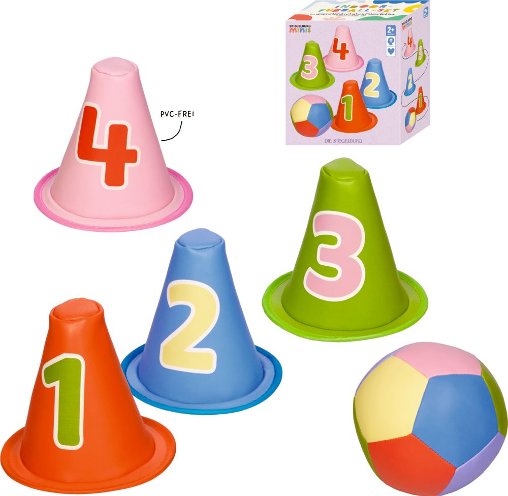 Die Spiegelburg Indoor-Fussball Set minis