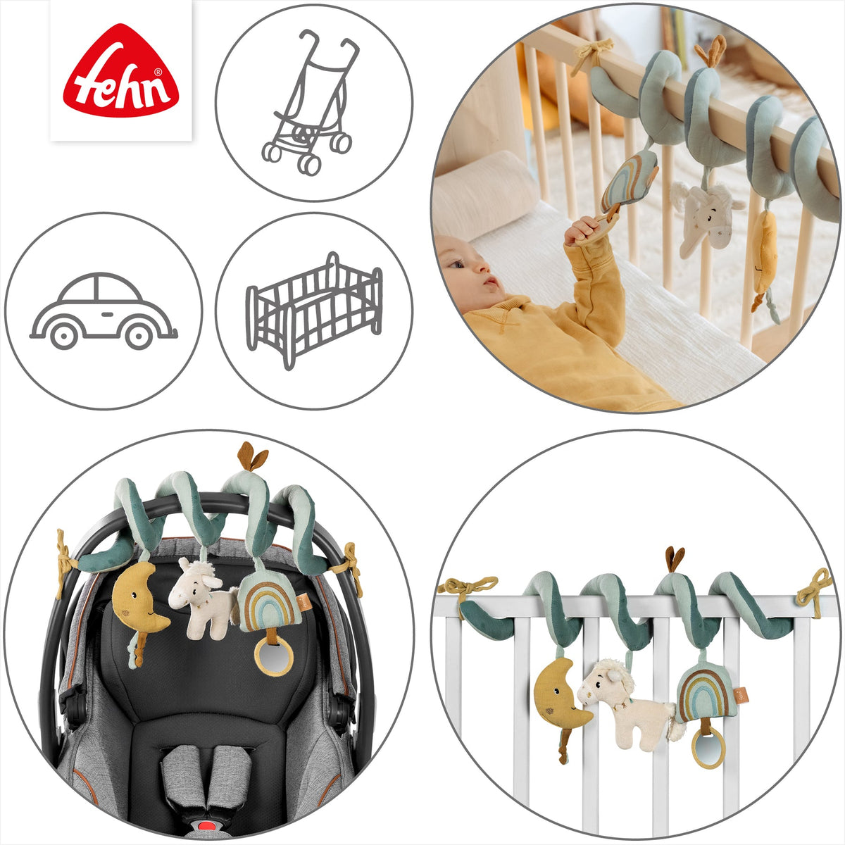 Fehn natur Activity Spirale Pferd