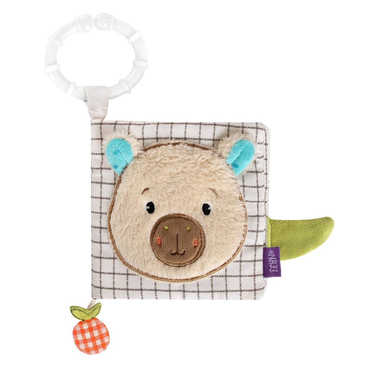 Fehn natur Stoffbuch Capybara Clara