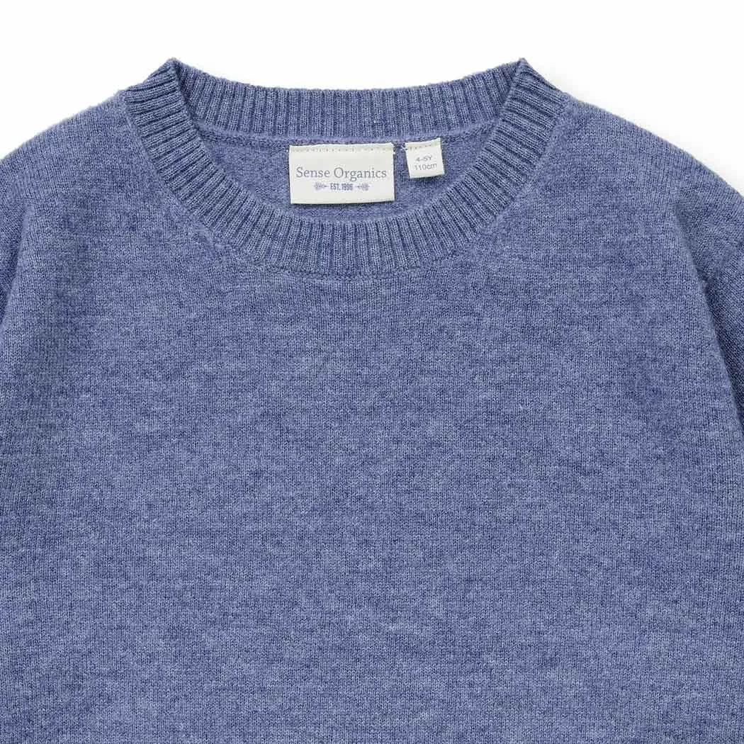 Sense Organics Pullover IKE Denim Melange