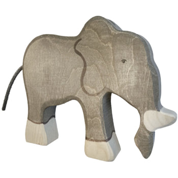 Holztiger Elefant