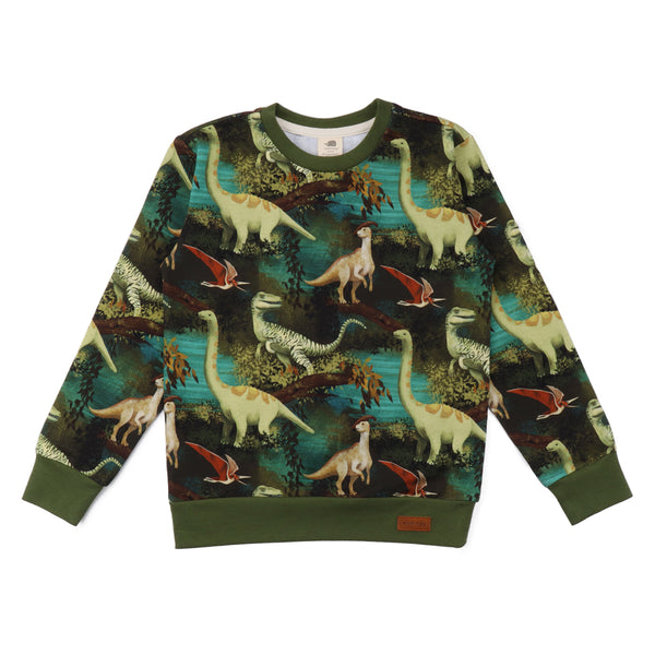 walkiddy Sweatshirt Dinosaur Jungle