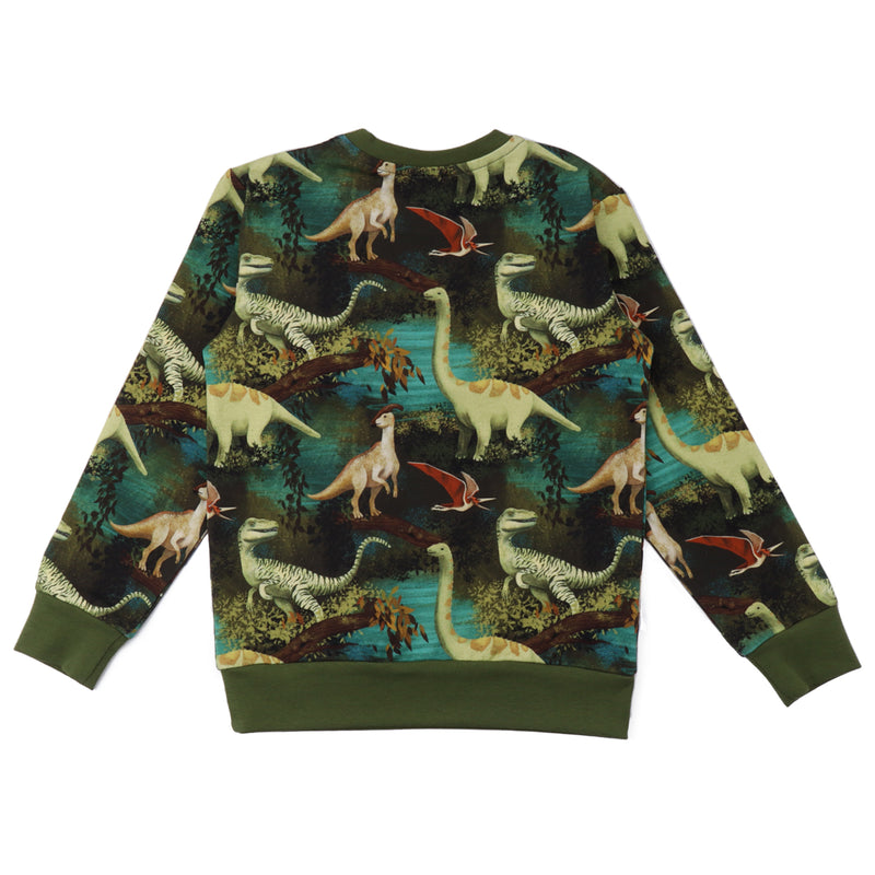 walkiddy Sweatshirt Dinosaur Jungle