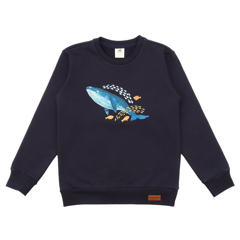 walkiddy Sweatshirt Humpback Whales