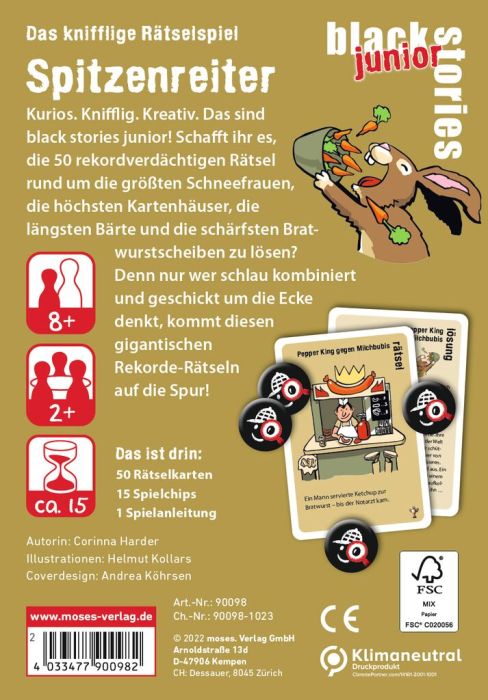 moses Black Stories Junior - Spitzenreiter