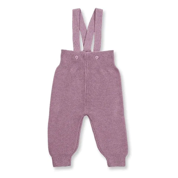 Sense Organics Strickträgerhose FLORIN Mauve