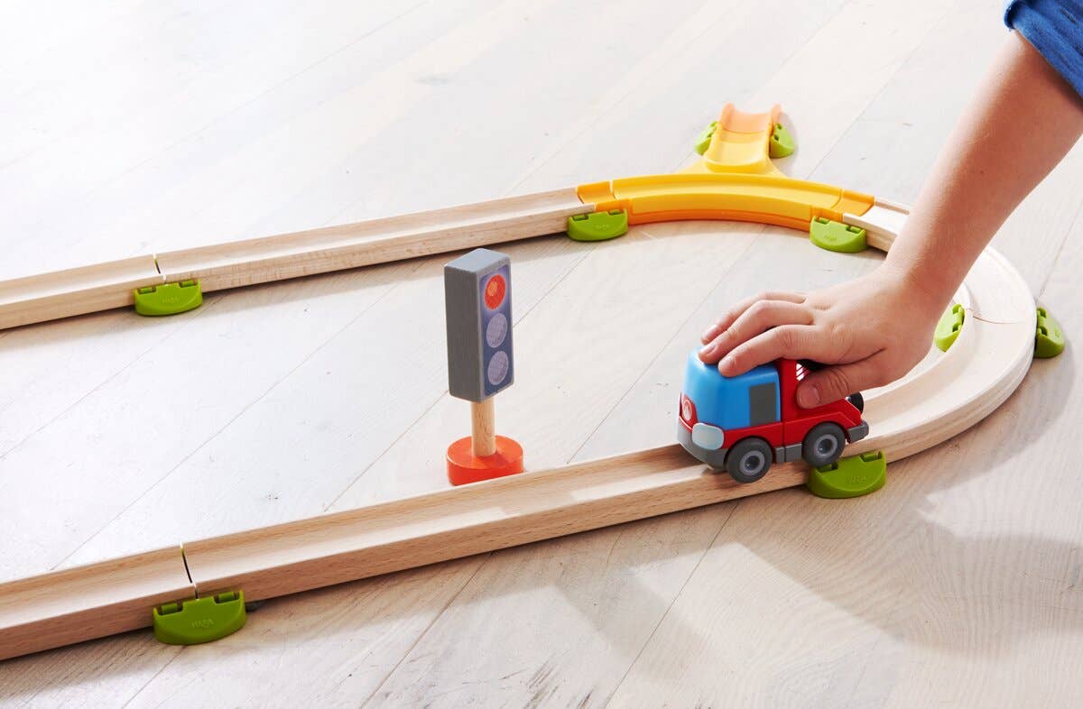 Haba Cars – Feuerwehr-Leiterwagen