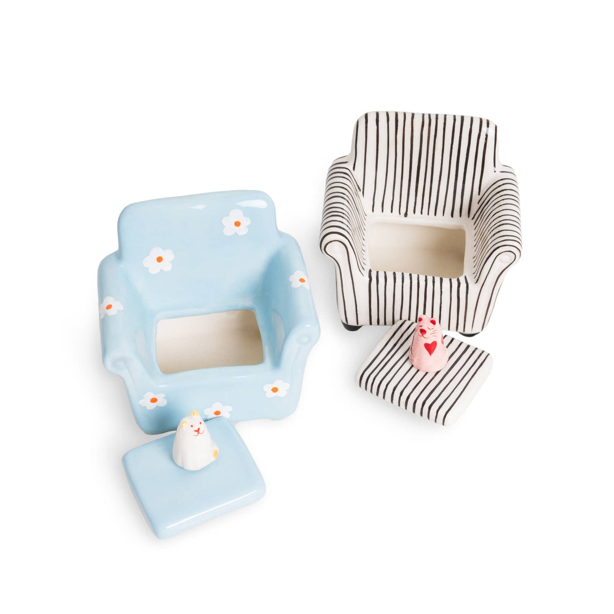Helio Ferretti Schmuckbox Katzensessel
