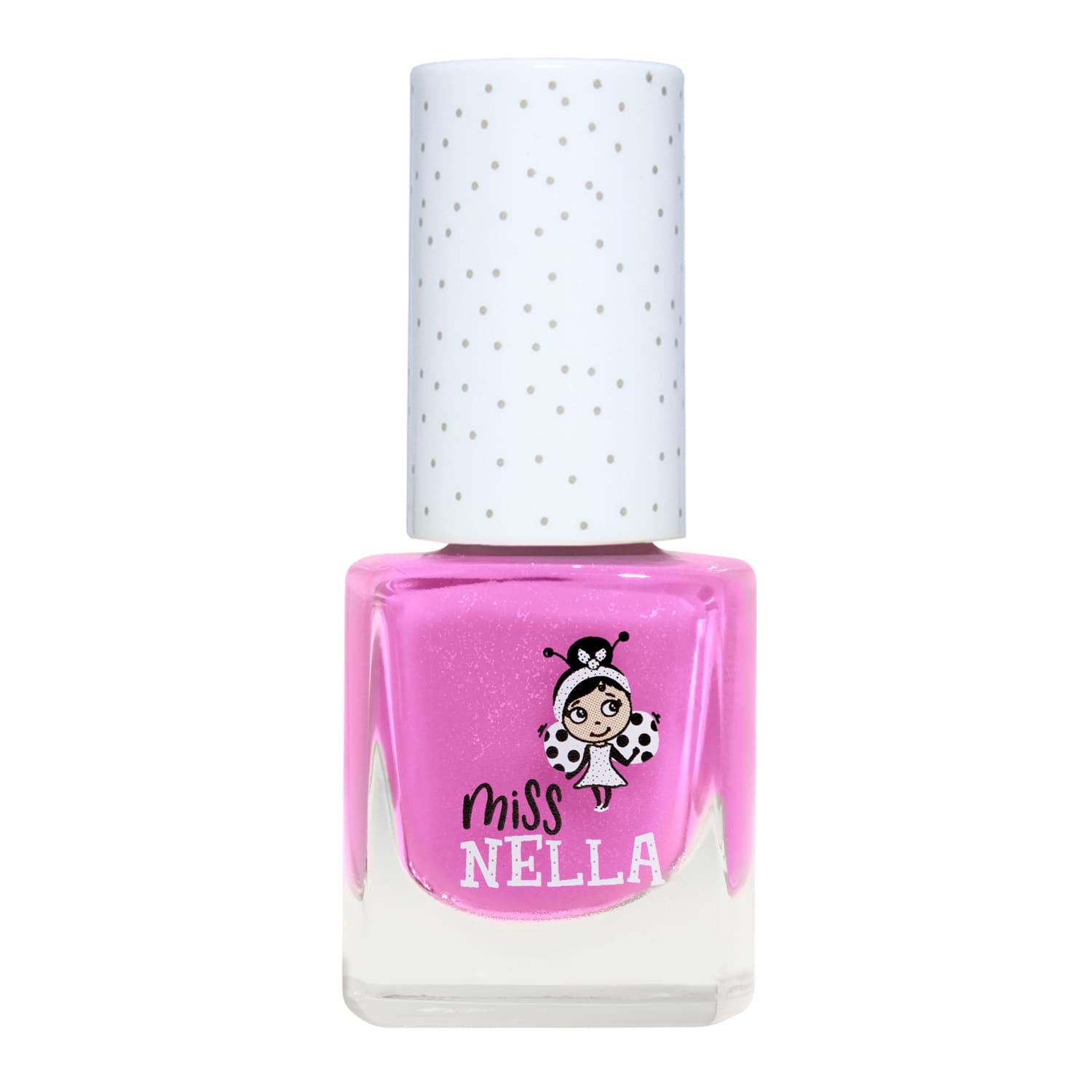 Miss Nella wasserbasierter, geruchsfreier Peel-off Nagellack für Kinder in Blueberry Smoothie